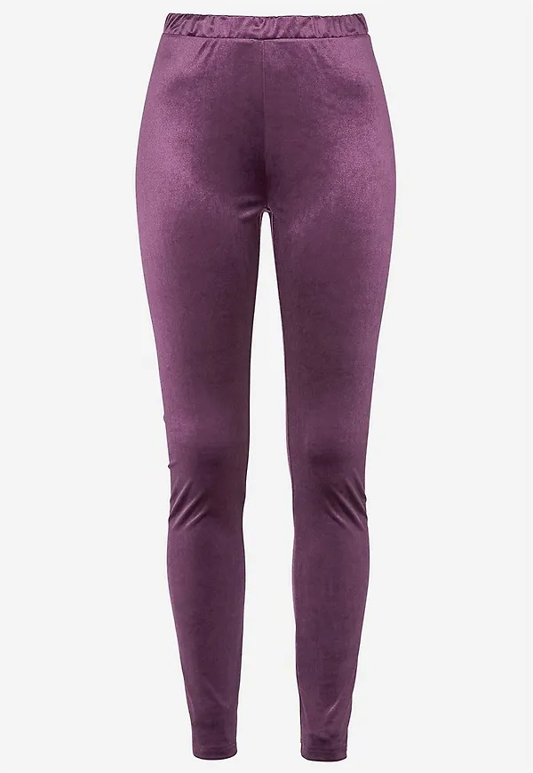Leggings i sammet