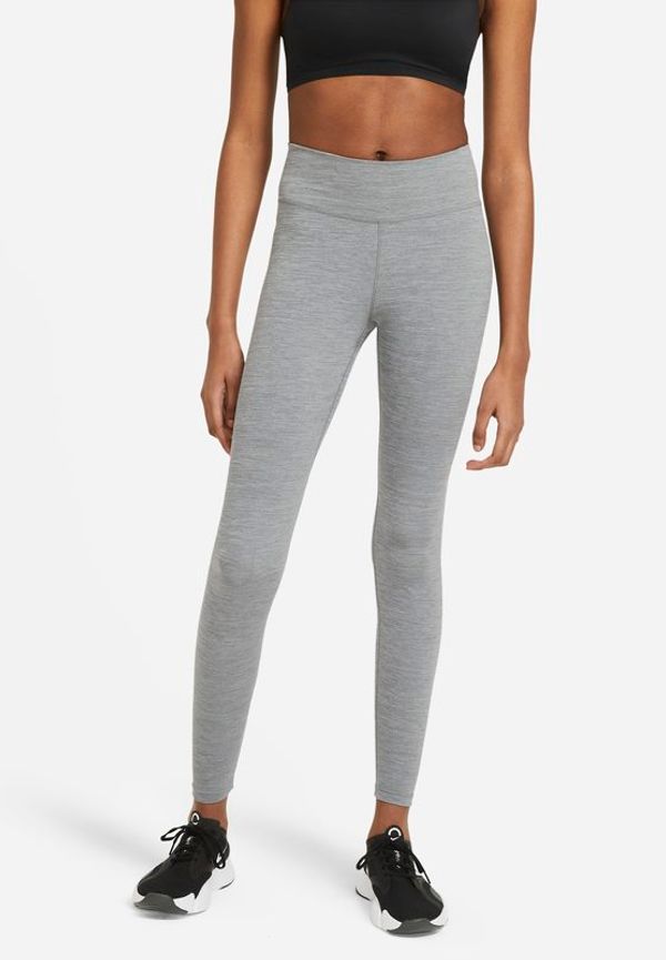 Leggings med mellanhög midja Nike One för kvinnor - Grå