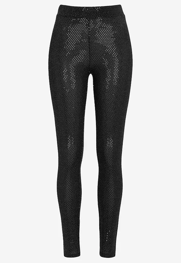 Leggings med paljetter