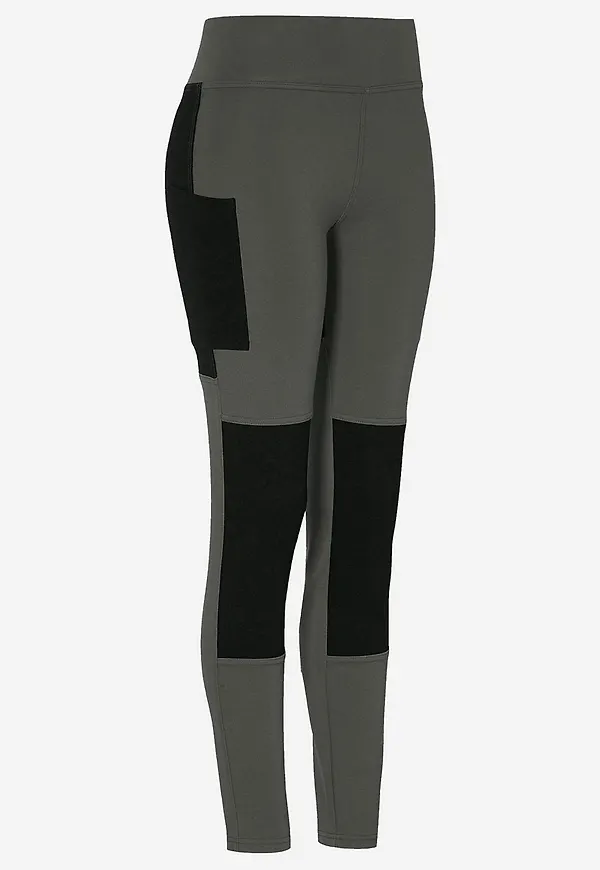 Leggings med sidfickor