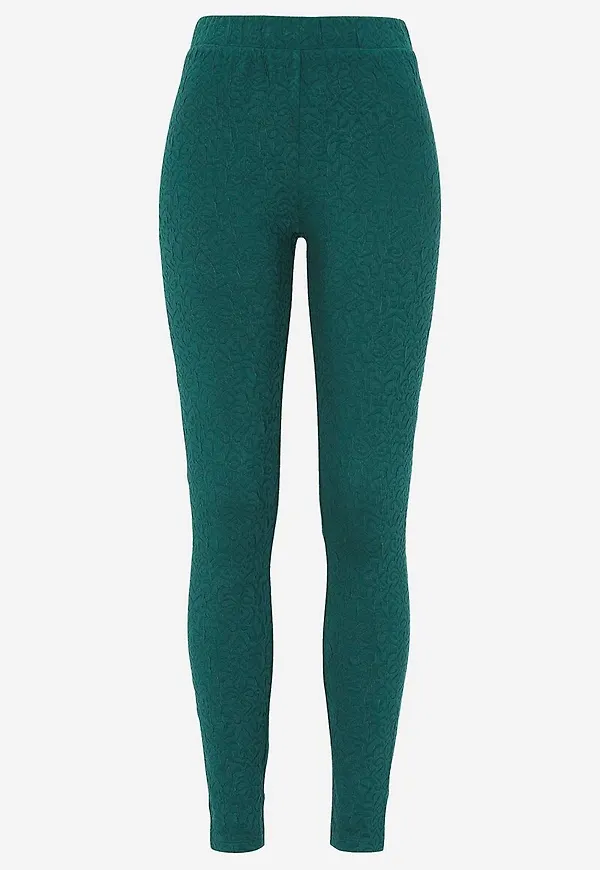 Leggings med strukturmönster Sheila