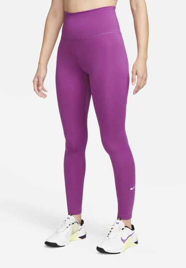Leggings Nike One med hög midja för kvinnor - Lila