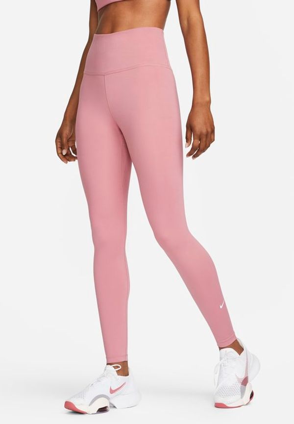 Leggings Nike One med hög midja för kvinnor - Rosa