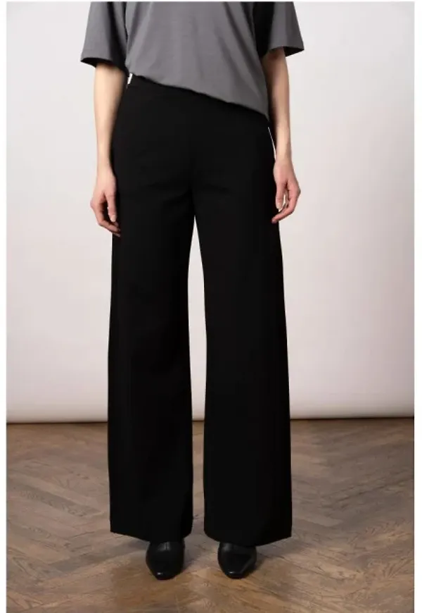 Leia Wide Pants - Black
