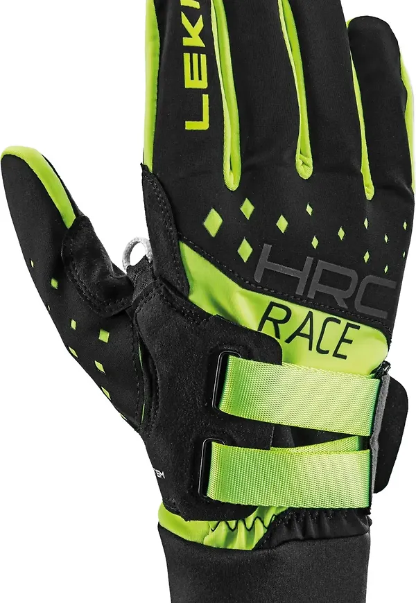 Leki HRC Race Shark Black-Neon Yellow