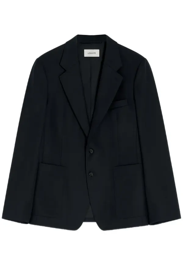 LEMAIRE figursydd blazer - Svart