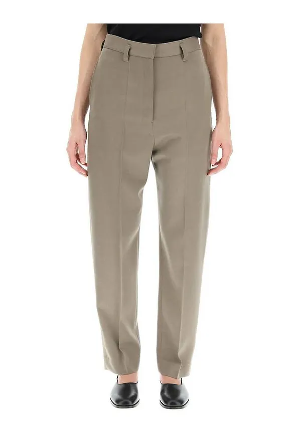 Lemaire Suit Pants Beige, Dam