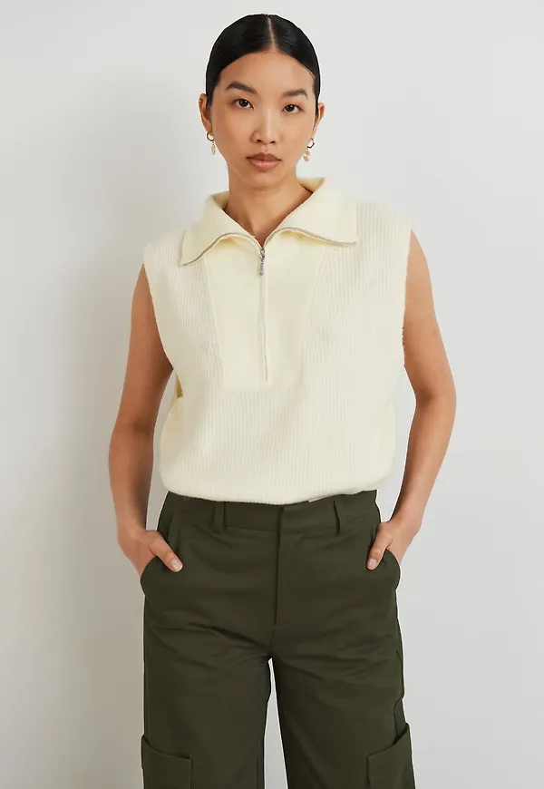 Lena knitted vest