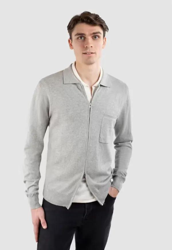 Lennox Knitted Full Zip