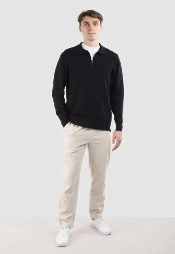 Lennox Knitted Half Zip
