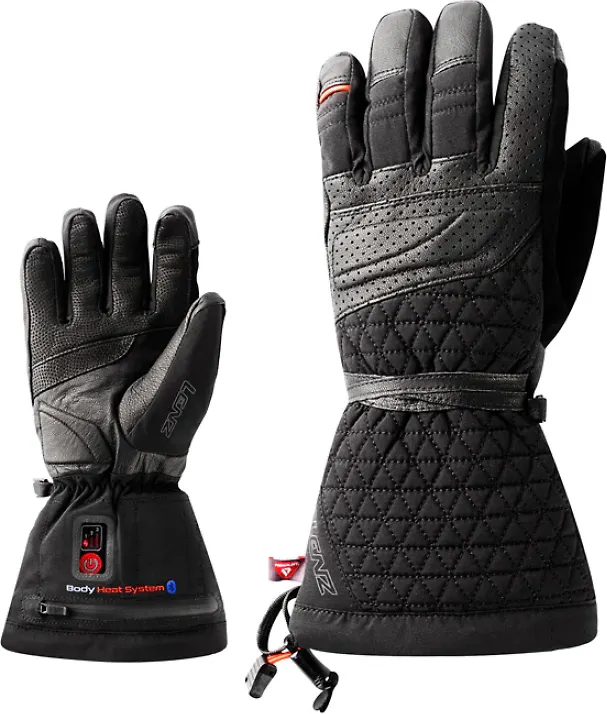 Lenz Women's Heat Glove 6.0 Finger Cap Black