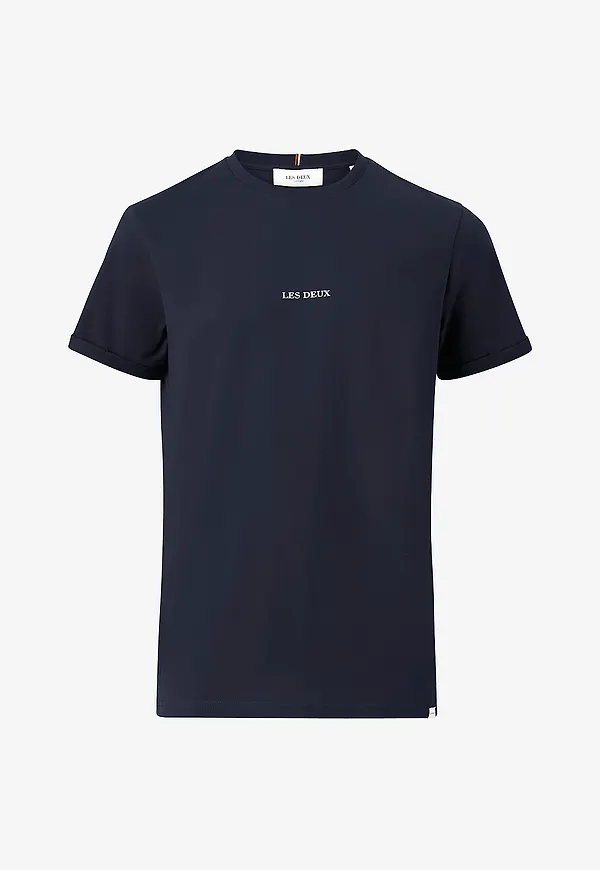 Les Deux - T-shirt Lens - Blå