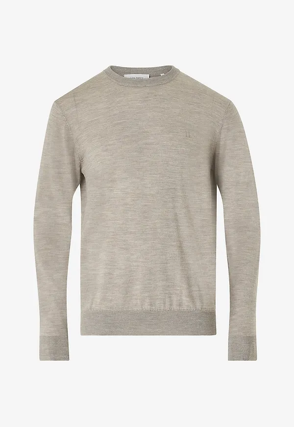 Les Deux - Ulltröja Greyson Merino Knit - Grå