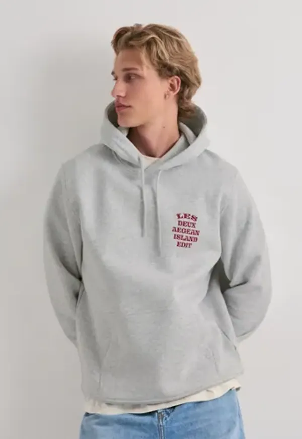 Les Deux Ceramic Hoodie Hoodies Grå