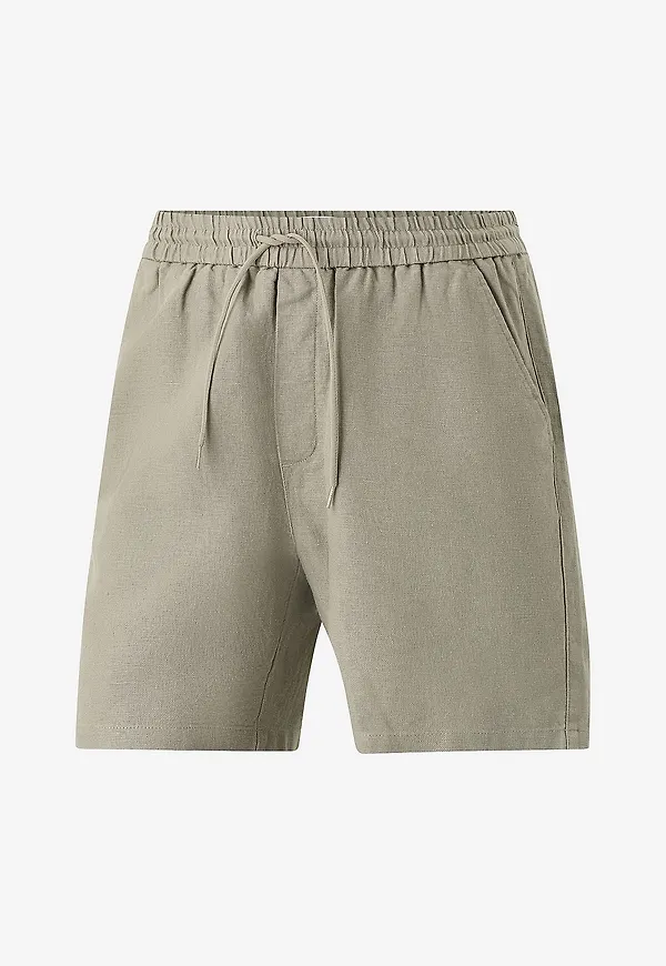 Les Deux - Linneshorts Otto - Natur