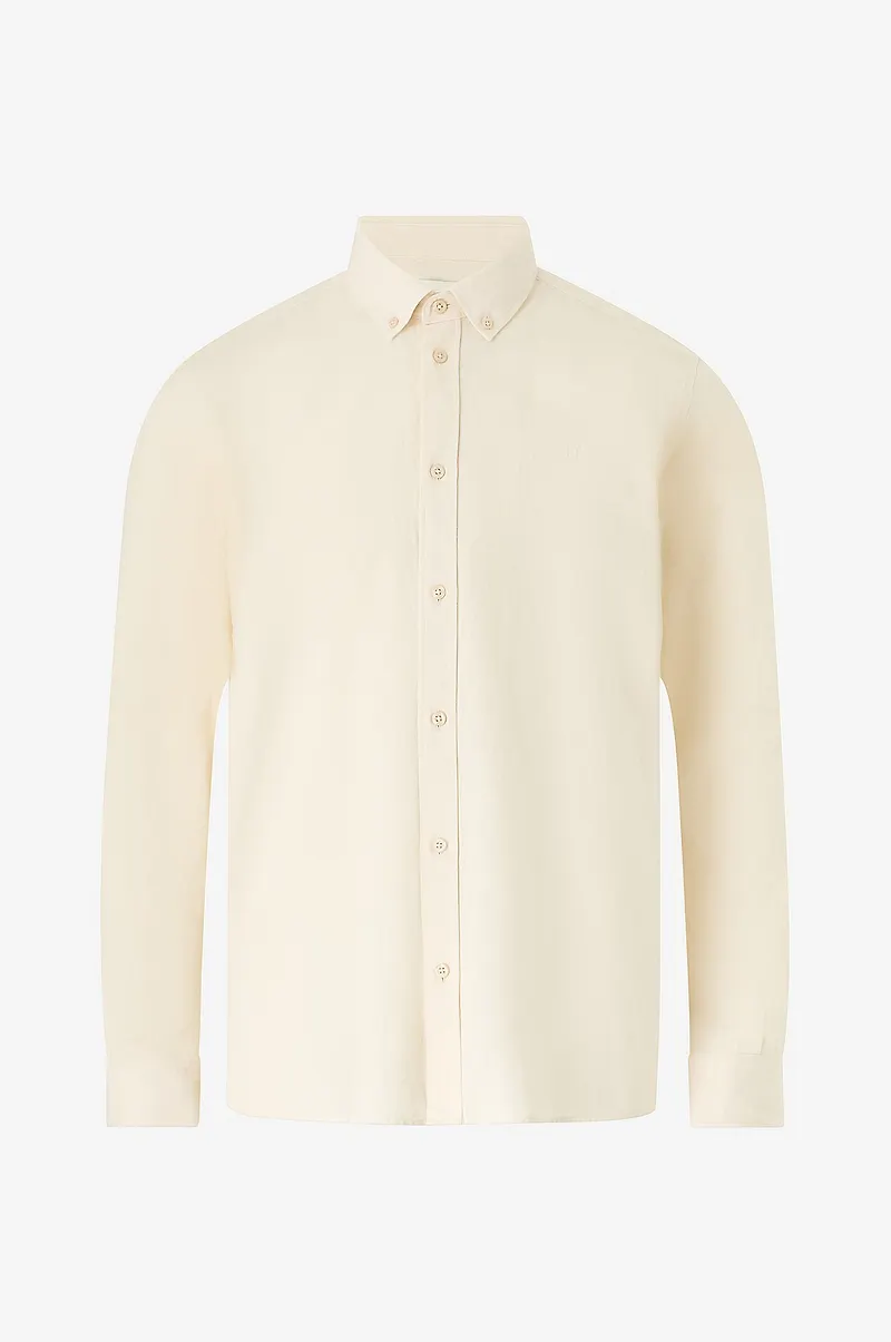Les Deux - Skjorta Konrad Cotton Linen - Vit