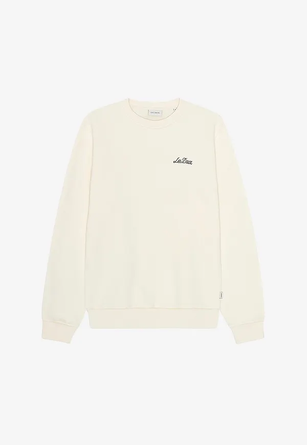 Les Deux - Sweatshirt Bouquet - Vit