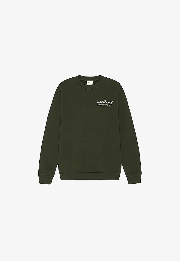 Les Deux - Sweatshirt Rural Sweatshirt - Grön