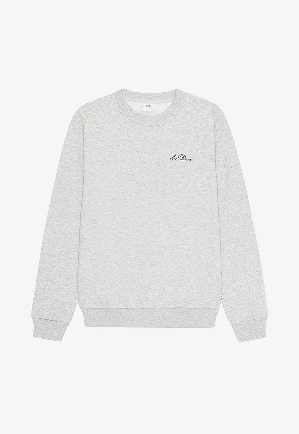 Les Deux - Sweatshirt Signature Print Sweatshirt - Natur