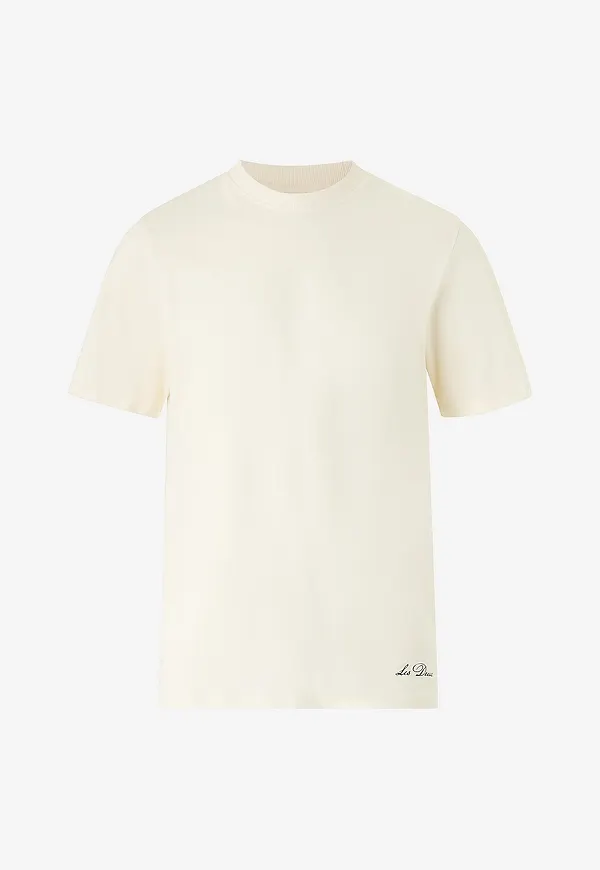 Les Deux - T-shirt Ben Artist - Vit