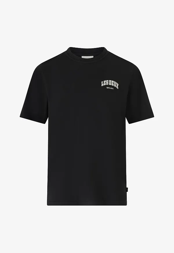 Les Deux - T-shirt Brady Hoop - Svart