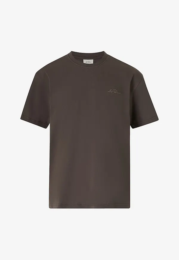 Les Deux - T-shirt Crew - Brun
