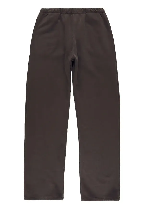 Les Tien sweatpants med elastiskt midjeband - Brun