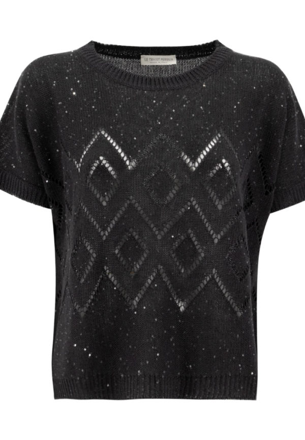 Les tricots d'O Shirts Grå, Dam
