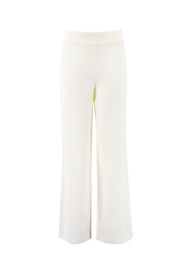 Les tricots d'O Trousers Vit, Dam