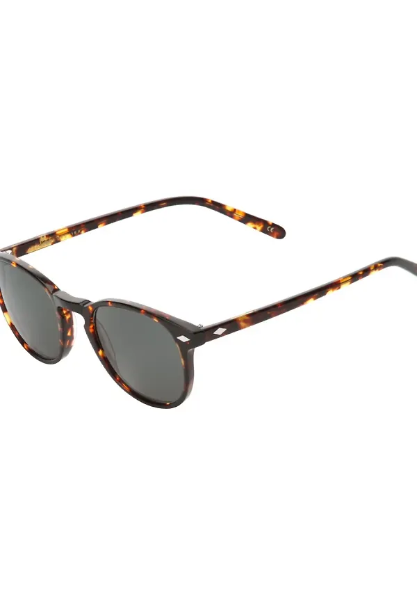 Lesca tortoise shell sunglasses - Brun