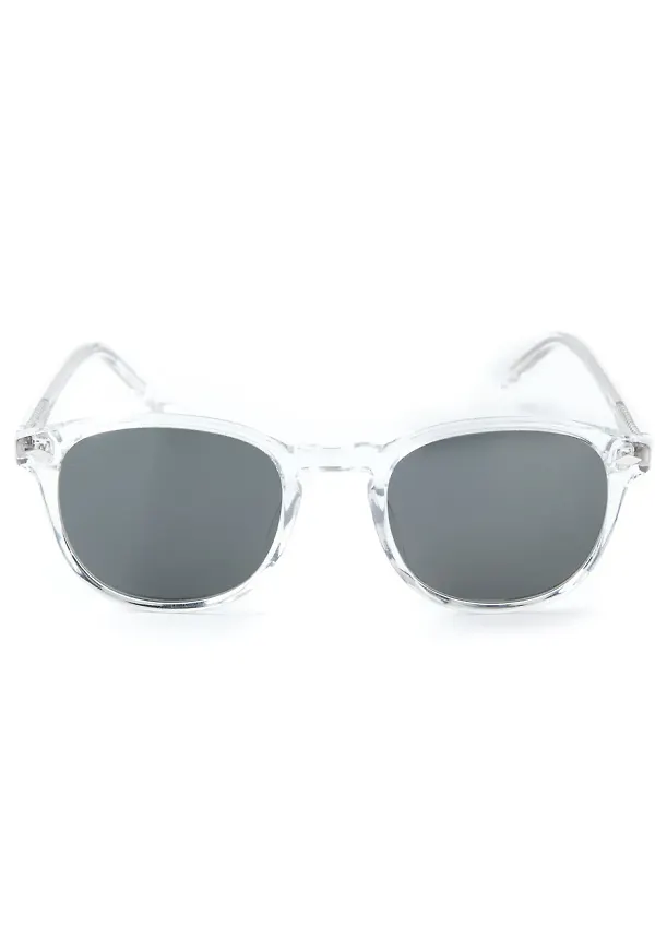 Lesca transparent frame sunglasses - Vit