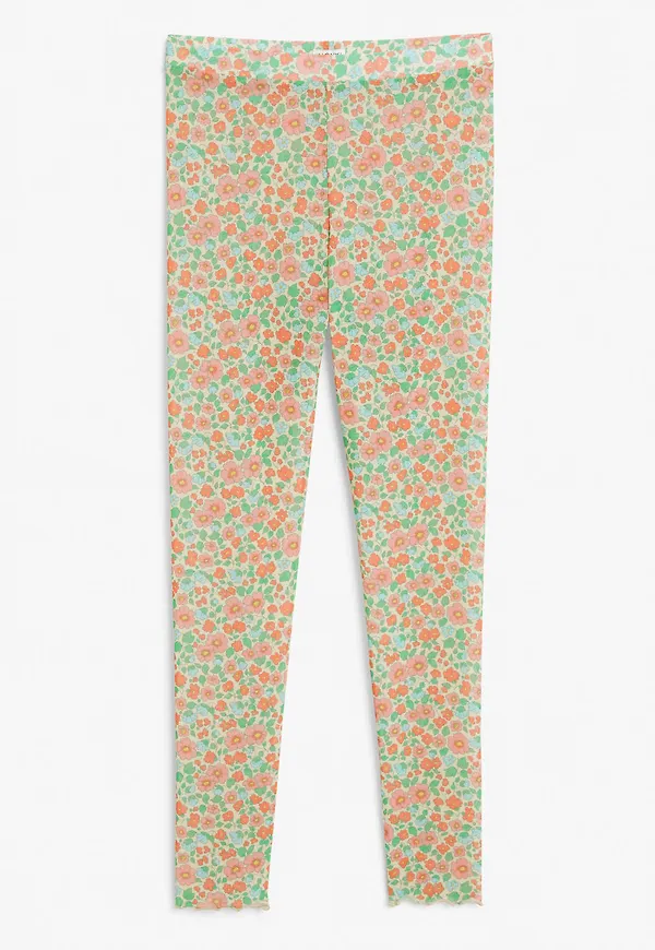 Lettuce hem leggings - Yellow
