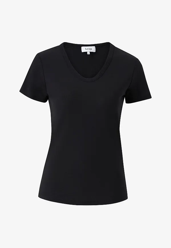 Levete Room - T-shirt LR-Any 2 - Svart