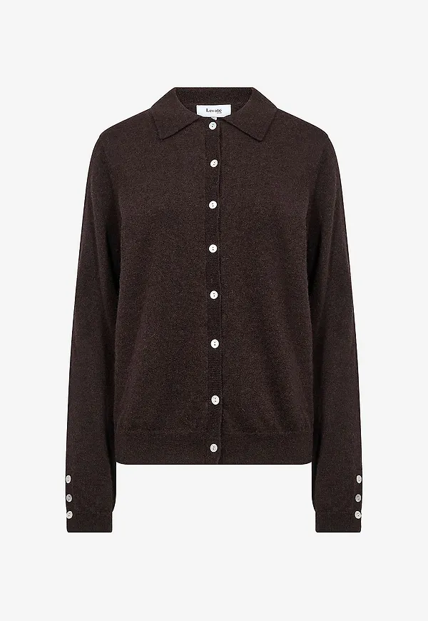 Levete Room - Cardigan Lr-Ismaila 6 - Brun