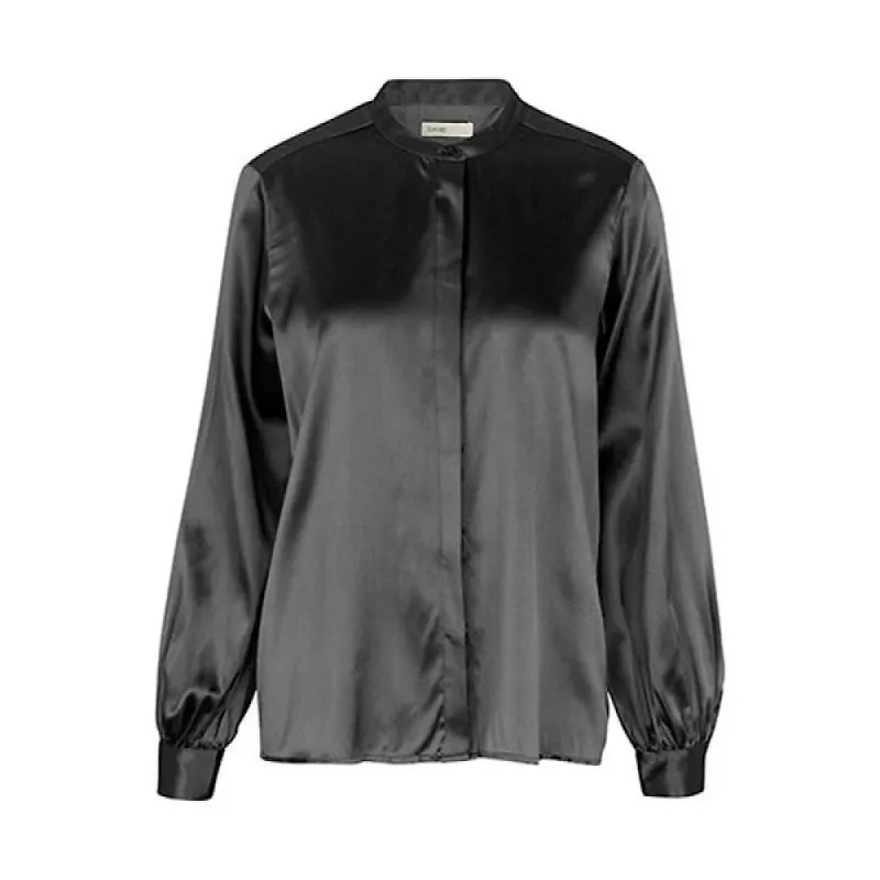 Levete Room Dakota blouse Svart, Dam
