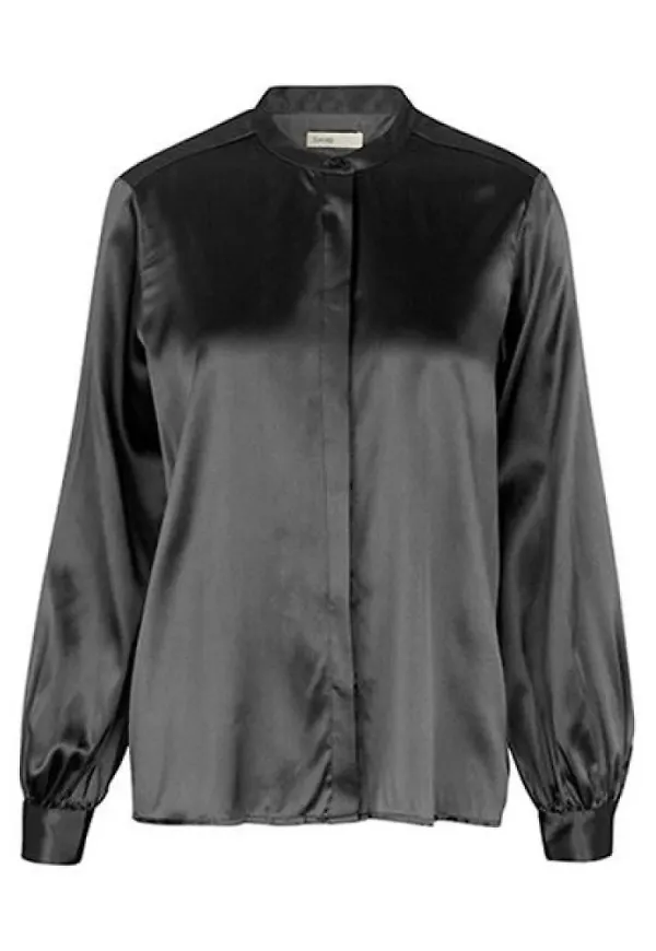 Levete Room Dakota blouse Svart, Dam