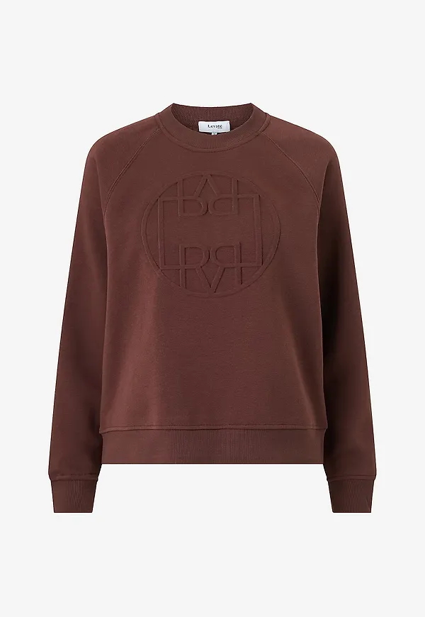 Levete Room - Sweatshirt Lr-Nuka 11 - Röd
