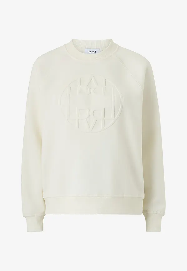 Levete Room - Sweatshirt Lr-Nuka 11 - Vit