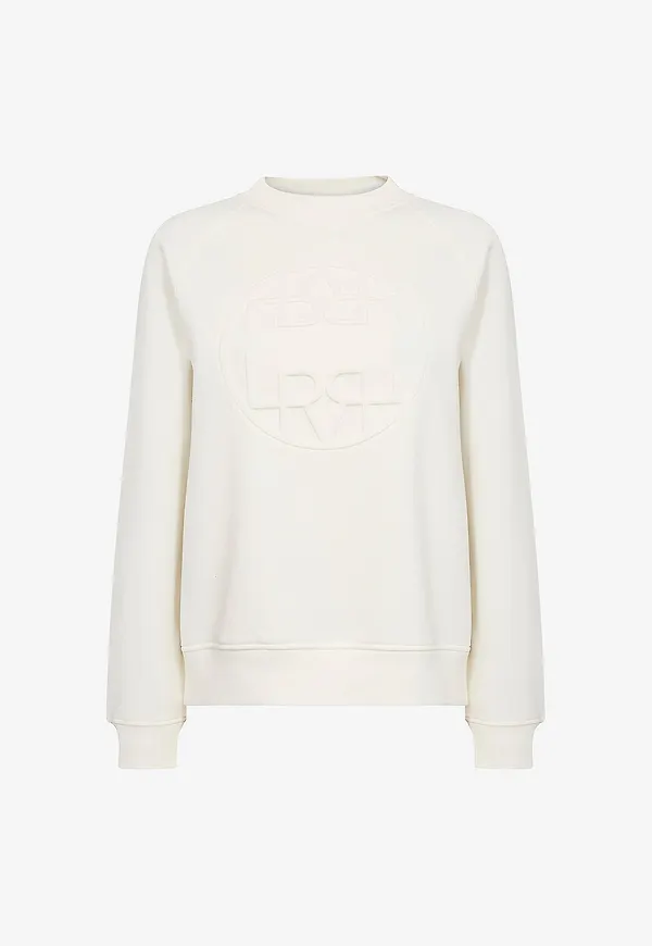 Levete Room - Sweatshirt lrNuka 11 - Vit