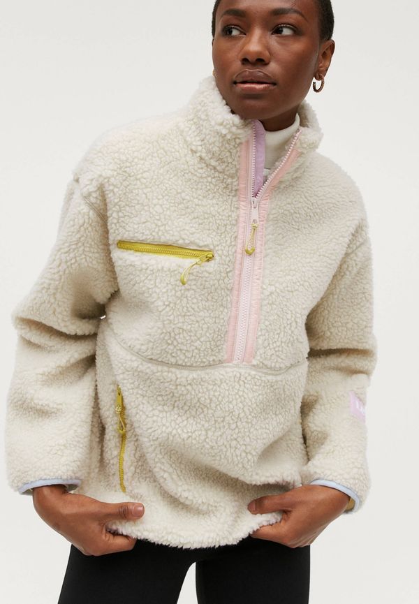 Levi's - Fleecetröja Monty Sherpa - Grå