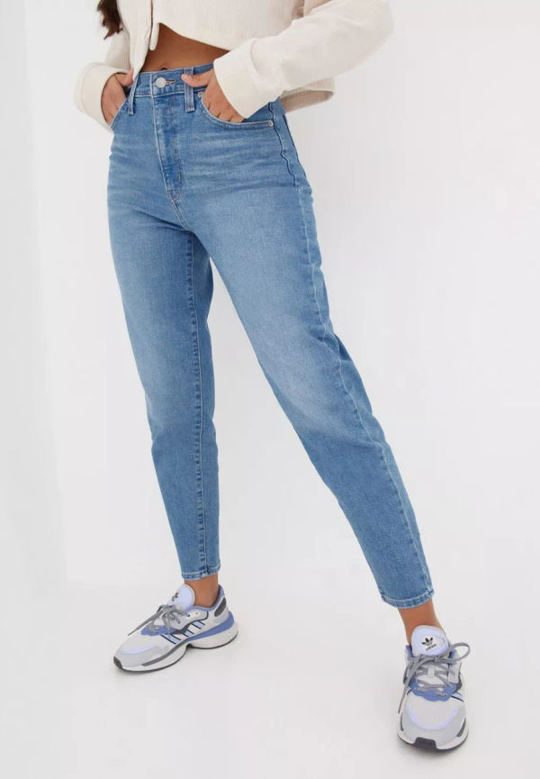Levi's - High waisted jeans - Indigo - High Waisted Mom Jean Summer H - Jeans