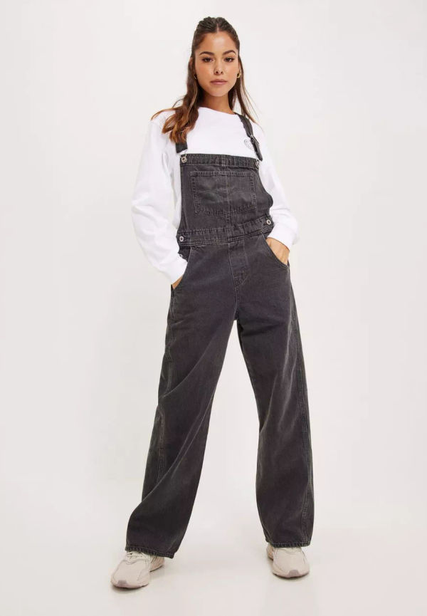 Levi's - Hängselbyxor - Black - Silvertab Overall T3 Z1995 - Jeans