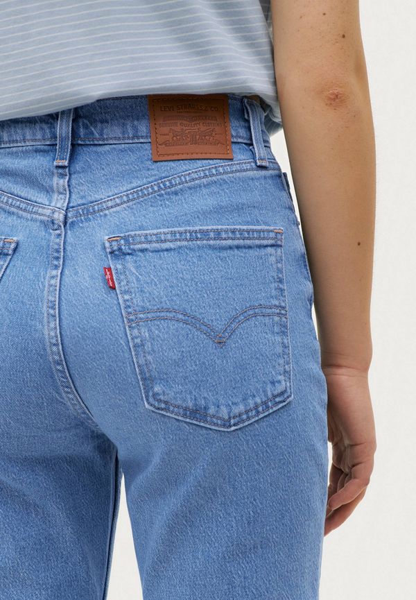 Levi's - Jeans 70s High Slim Straight - Blå