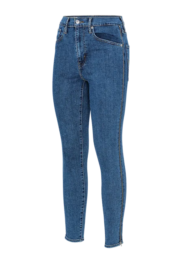 Levi's - Jeans Mile High Ankle Zip - Blå