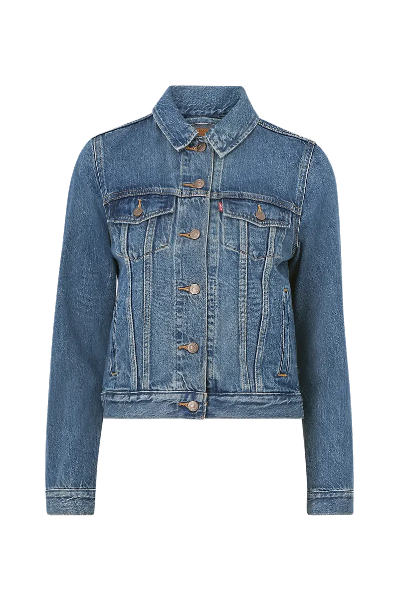 Levi's - Jeansjacka Original Trucker - Blå