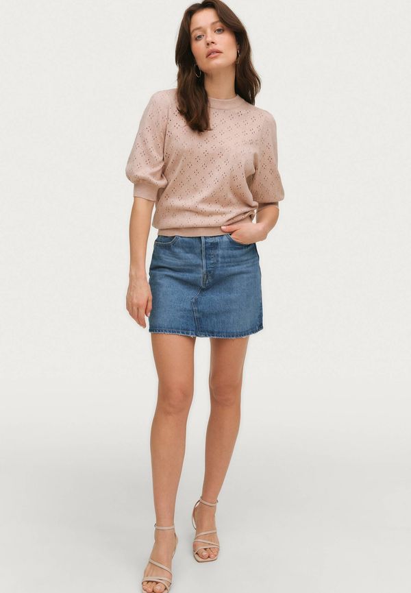 Levi's - Jeanskjol High-Rise Deconstructed Skirt - Blå - W30