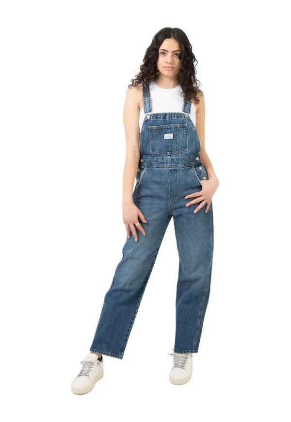 Levi's - Jumpsuits - Blå - Dam - Storlek: M,S,Xs