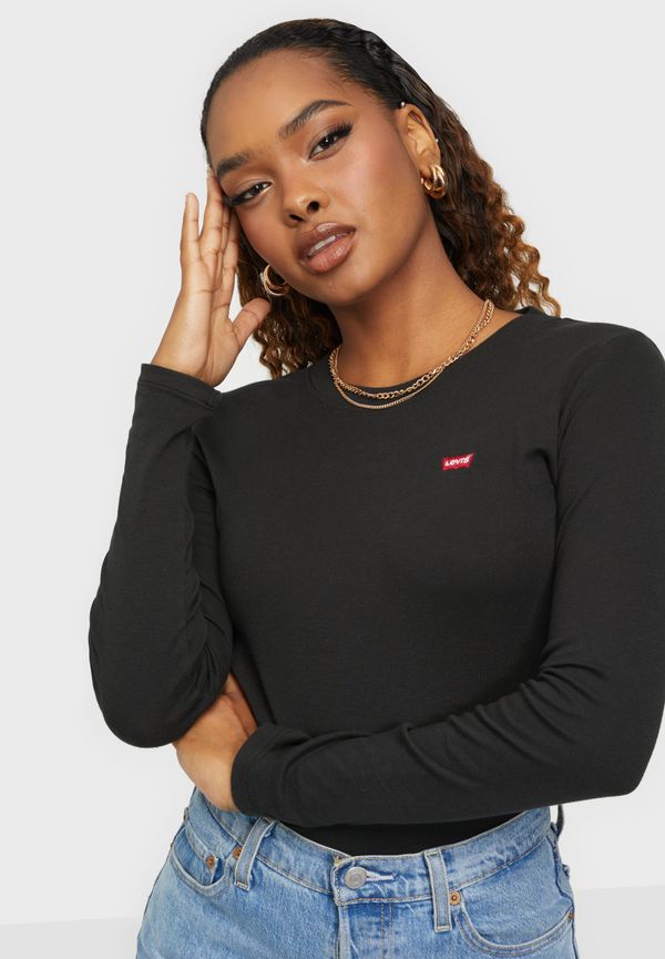 Levi's - Långärmade toppar - Caviar - Ls Baby Tee - Toppar - Women's tops