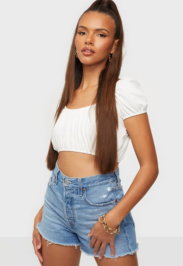 Levi's - Shorts - Ribcage Short Bernal Frost - Byxor & Shorts - Shorts