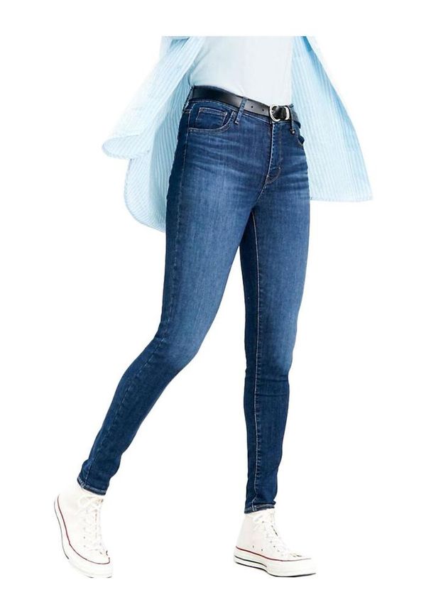 Levi's - Skinny Jeans - Blå - Dam - Storlek: W26 L30,W25 L30